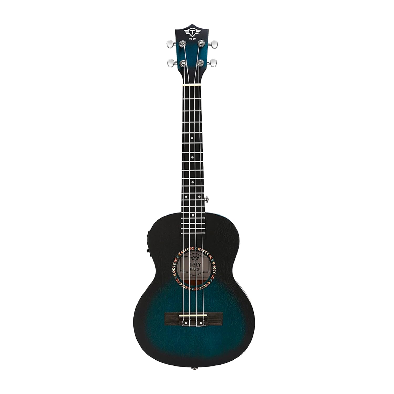 T Fly TFU 26 Tenor Ukulele, 26-inch, 3-Band EQ, TBU Colour - Image 5